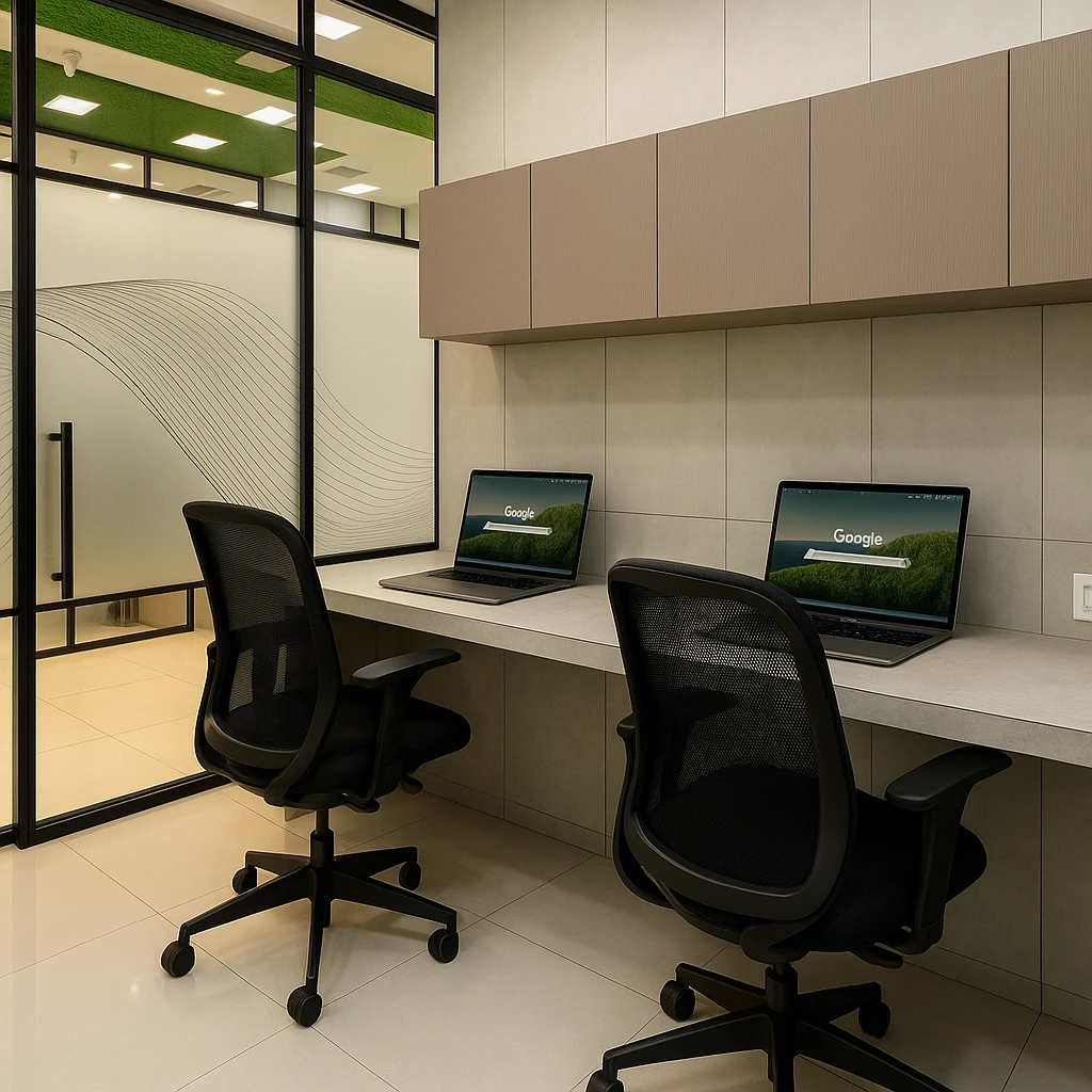 Private cabin for small office setup