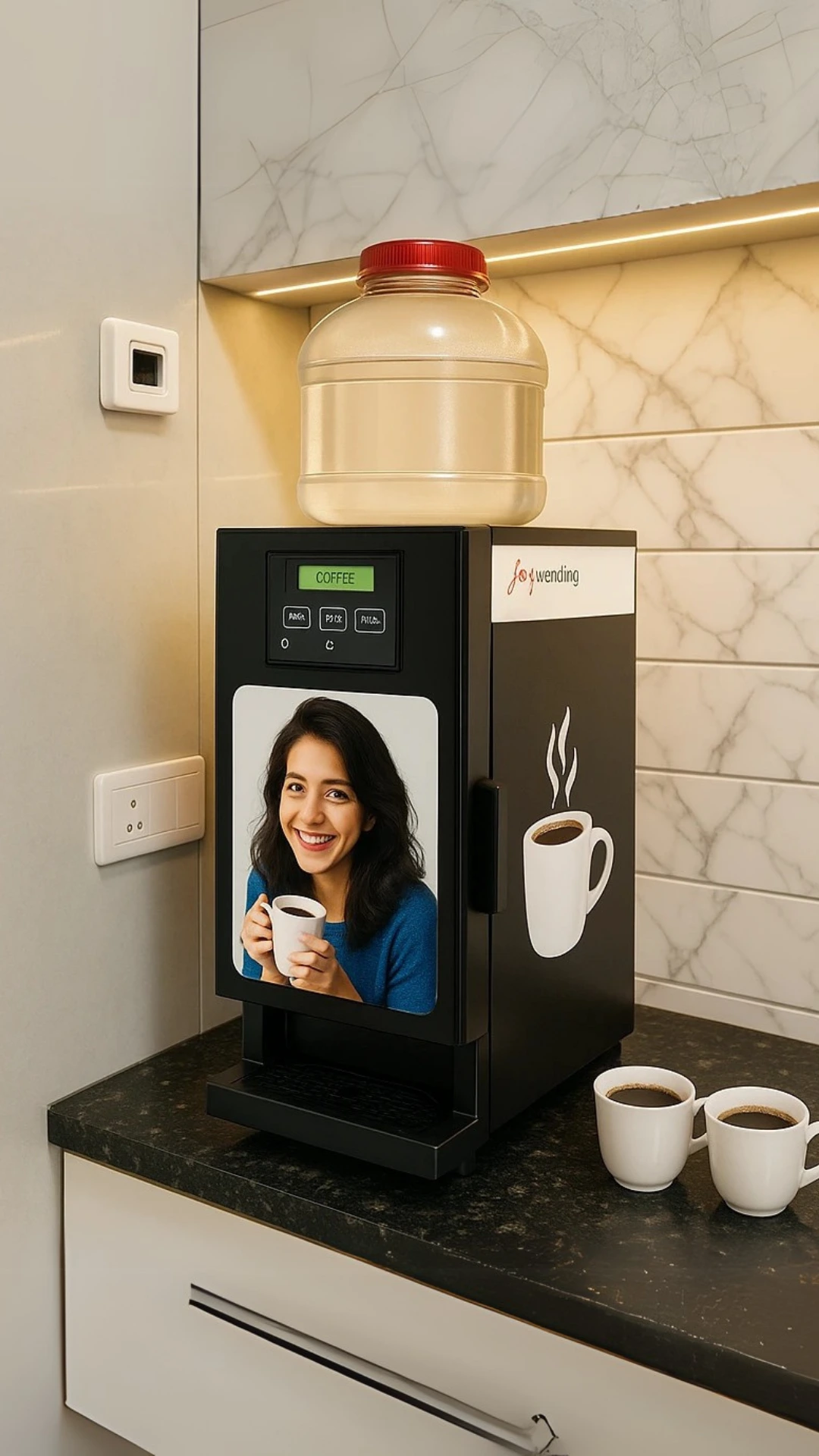 Coffee station in office