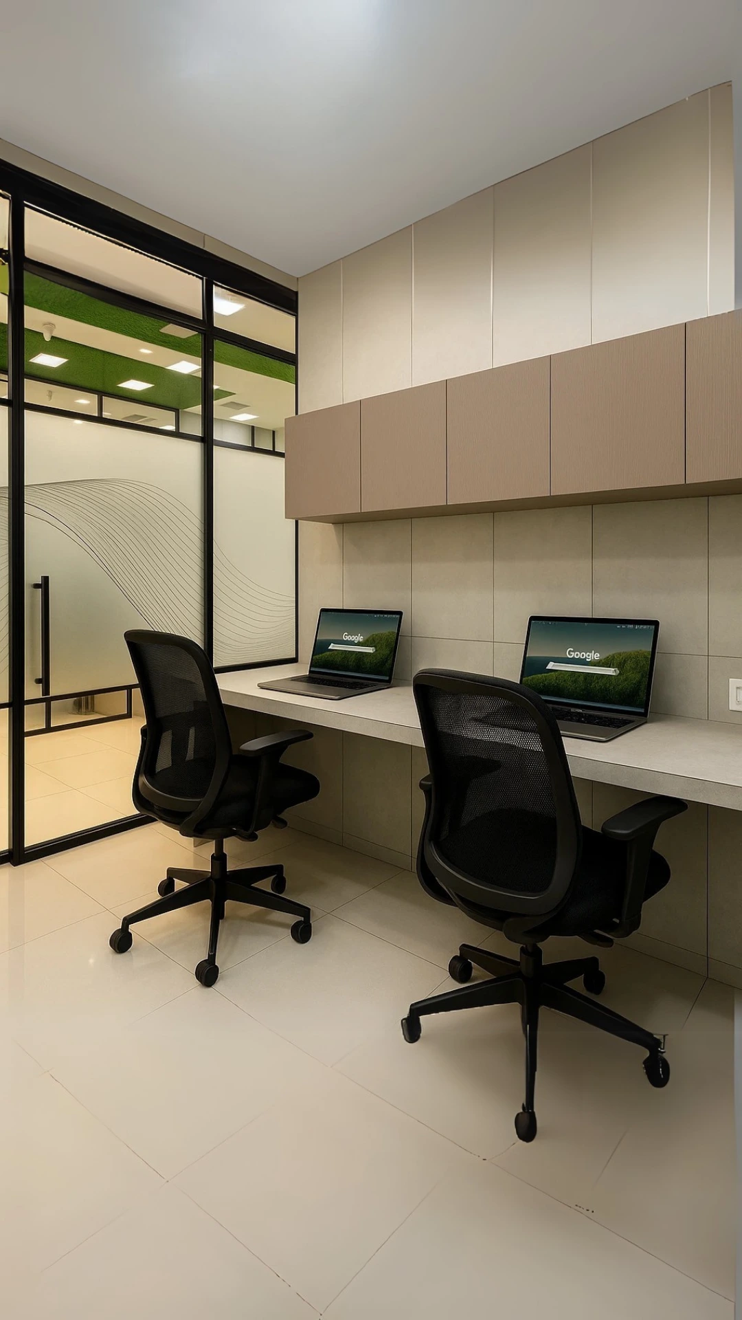 Modern office workstation